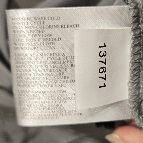 NWOT Michael Kors Women's Silver Hooded Windbreaker Jacket - Picture 10 of 11